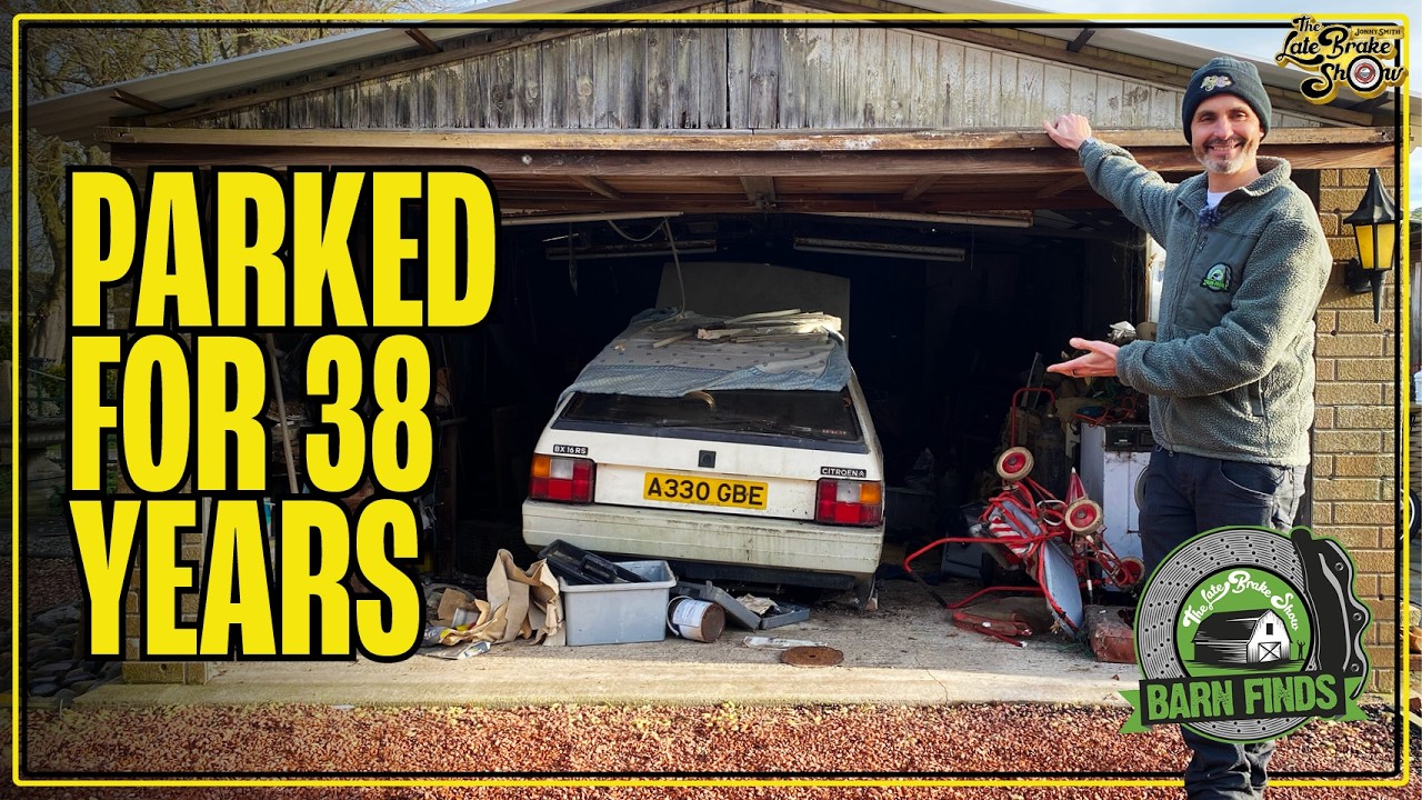 Barn Find 80s Classic Parked When it was 5 years old (By Thrust 2’s World Record Engineer)