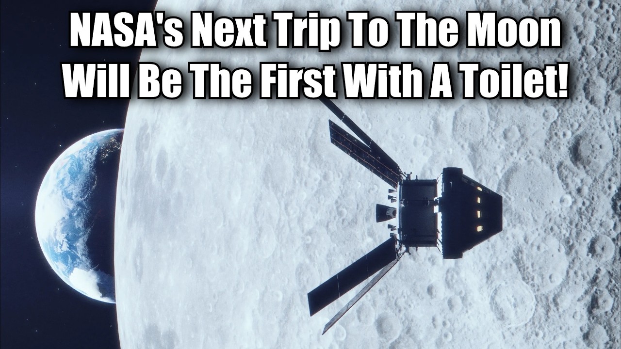 The First Toilet To Fly Beyond The Moon! A New Era In Lunar Luxury!
