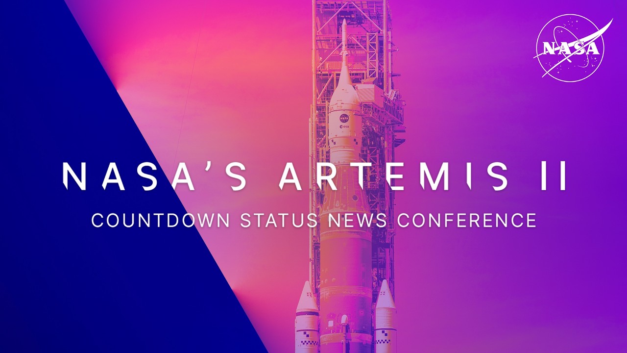 NASA's Artemis II L-2 Countdown Status News Conference (March 30, 2026)