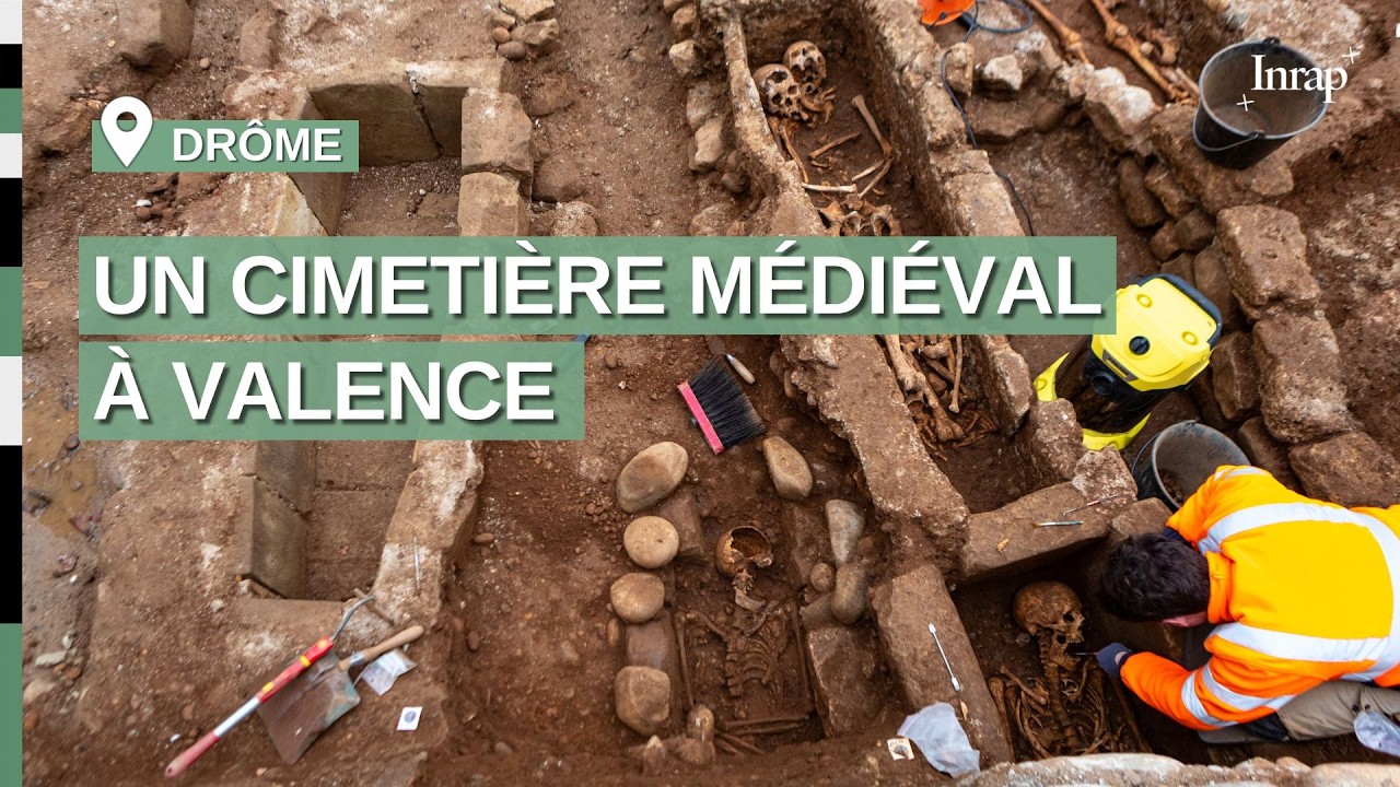 Un ensemble funéraire médiéval à Valence