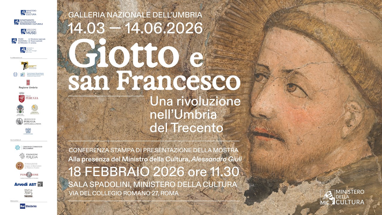 Presentazione di “Giotto e San Francesco. Una rivoluzione nell’Umbria del Trecento”
