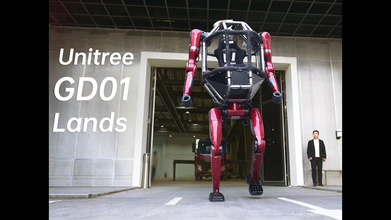 Unitree Unveils: GD01, A Manned Transformable Mecha, from $650,000