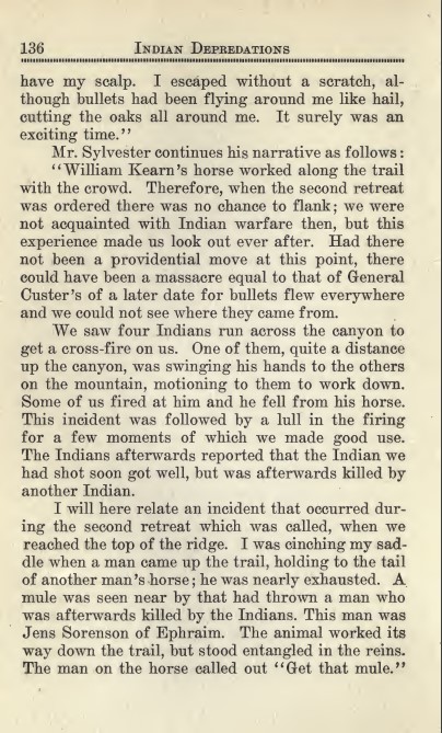 [Apr 12, 1865] Col. Allred with 84 Men Defeated in Salina Canyon Part 5