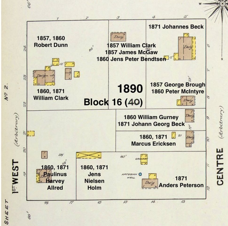 1890 Sanborn Map