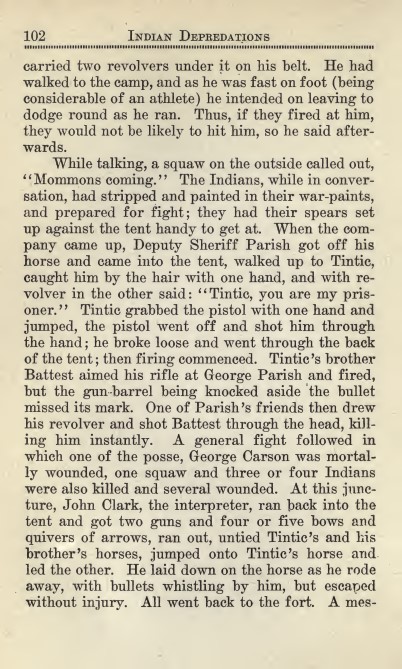 [1856] A Posse Went in Pursuit of Chief Tintic and Band Part 2