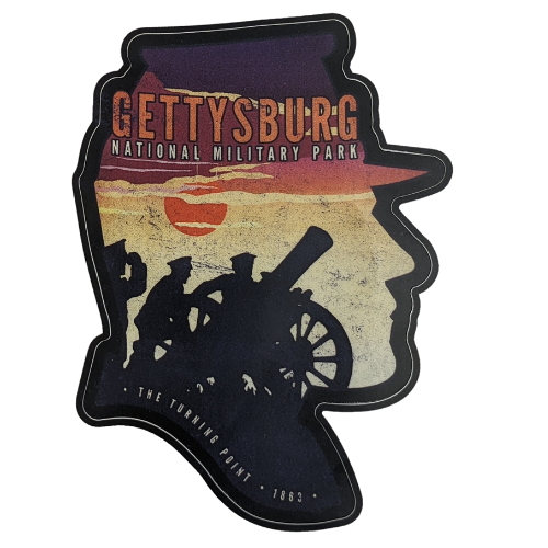 Gettysburg Solider Park Sticker