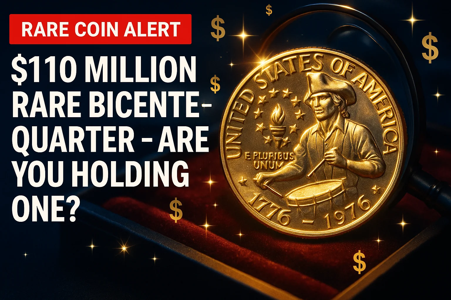$110 Million Worth Rare Bicentennial Quarter - Why is it So Valuable?