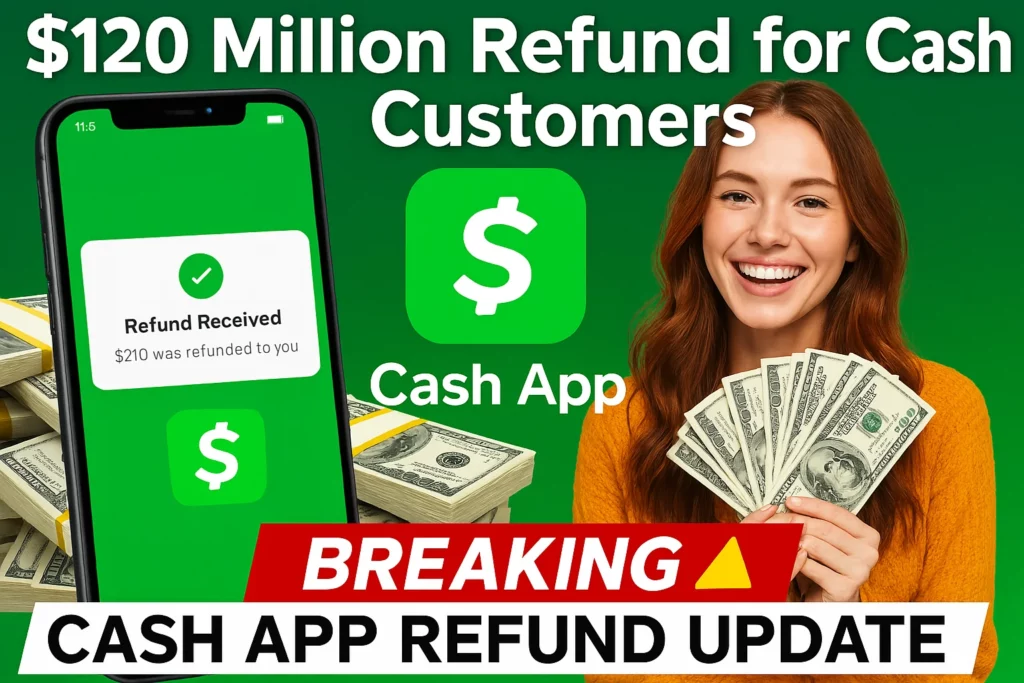 $120 Million Refund for Cash App Customers – How Can you Check Eligibility & Full Process to Claim Your Money