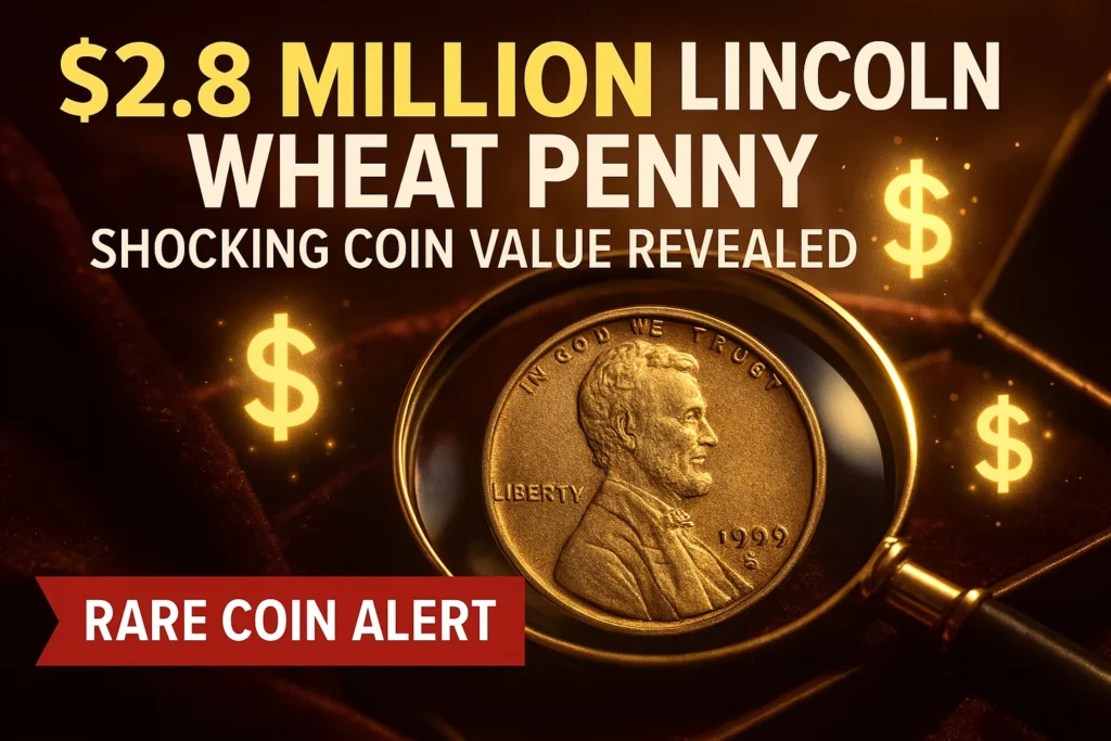 $2.8 Million Valued The Lincoln Wheat Penny – Do you have it in your collection, check now!