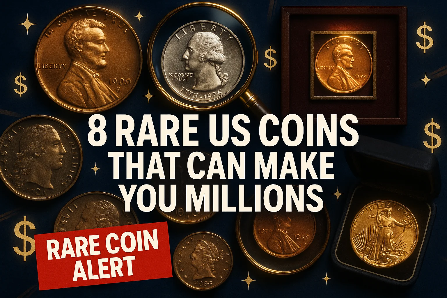 8 Rare US Coins That Can Make You Millions - How Can You Check their Hidden Value?