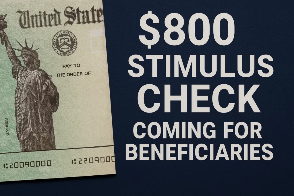 $800 Stimulus Check Coming for Beneficiaries - How Can You Check Eligibility Requirements & Payment Dates?
