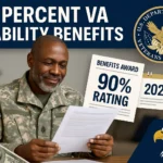 90 Percent VA Disability Benefits – How Can You Check Your Monthly Compensation for a veteran with a Spouse in 2025?