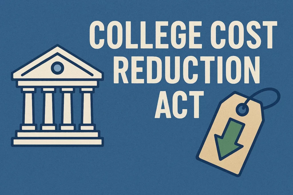 College Cost Reduction Act - What is it and How Will it affect student loan payments?