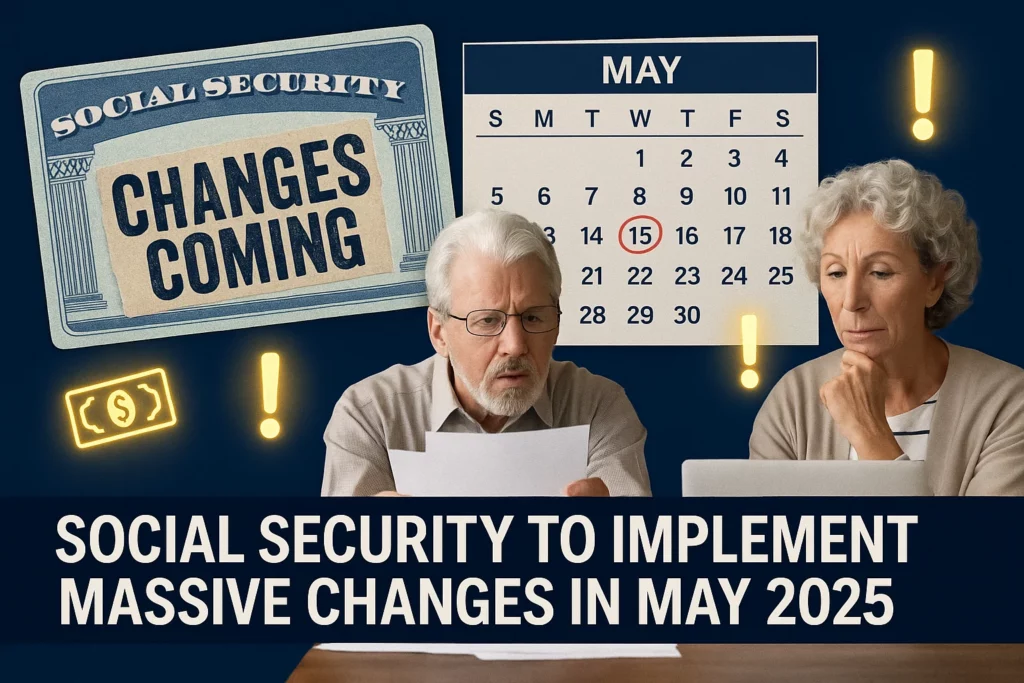 Social Security to Implement Massive Changes in May 2025 - Here are the Key Points Beneficiaries Should Know!