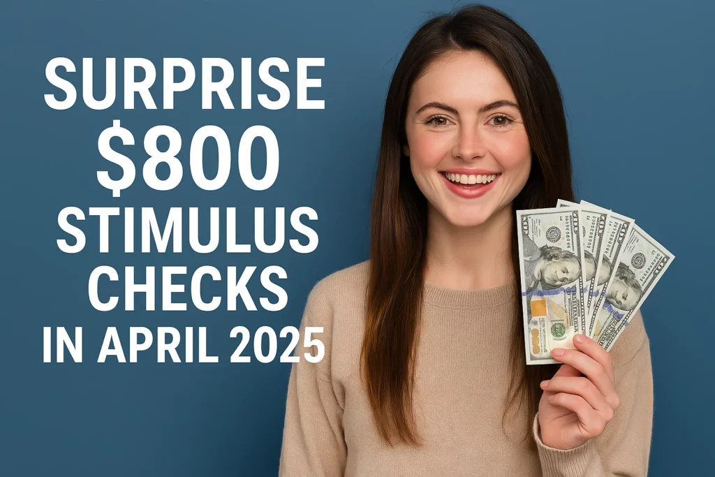 Surprise $800 Stimulus Checks in April 2025 – How Can You Check Eligibility & Payment Dates?