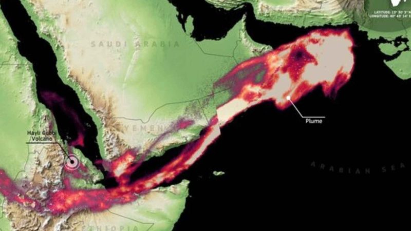 Ethiopia’s Hayli Gubbi Volcano Breaks 12,000 Years of Silence