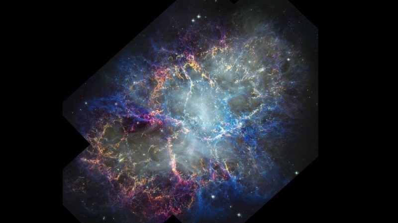 Hubble Images 25 Years Apart Reveal the Crab Nebula Has Quietly Changed