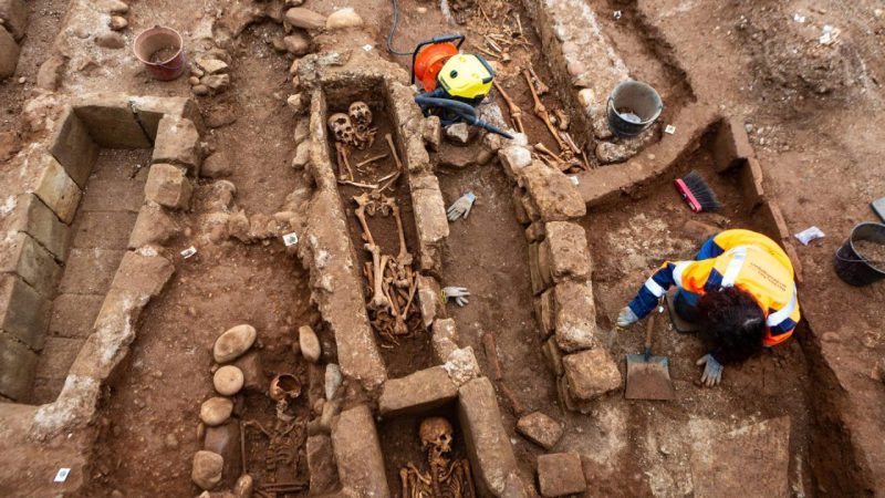 200 Graves Found Beneath Valence Are Rewriting Early Christian History