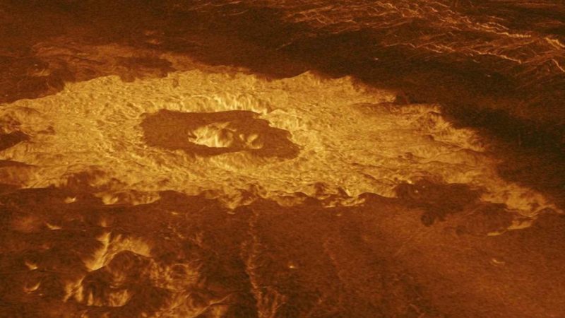 Astronomers Find Strongest Evidence Yet of a Giant Volcanic Cave on Venus