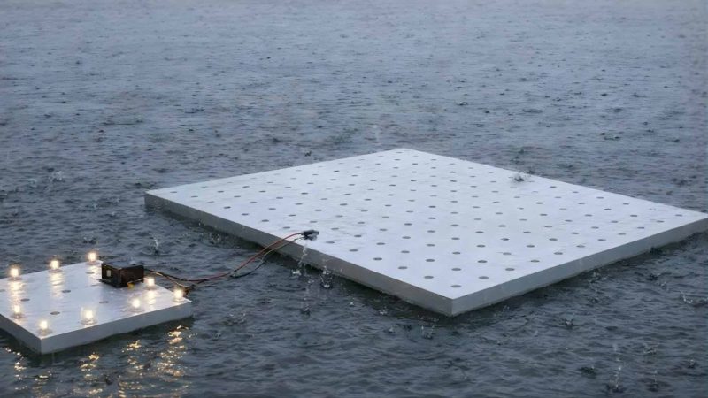 Chinese Scientists Powered 50 Lights With Rain and Zero Solar Panels