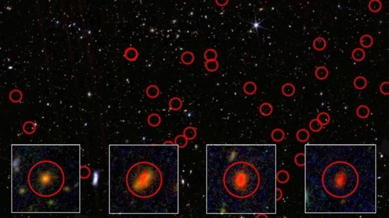 James Webb’s Mysterious Red Spots Were Not Galaxies After All