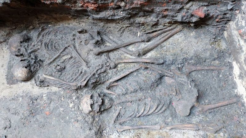 800-Year-Old Skeletons Found Embracing Were Both Women — But Why Remains a Mystery