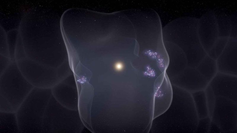 A Vast Glowing Cloud Near the Solar System Was Hidden in Plain Sight